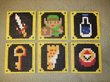 Legend of Zelda Beverage Coasters