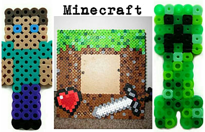 Minecraft Photo Frame & Character