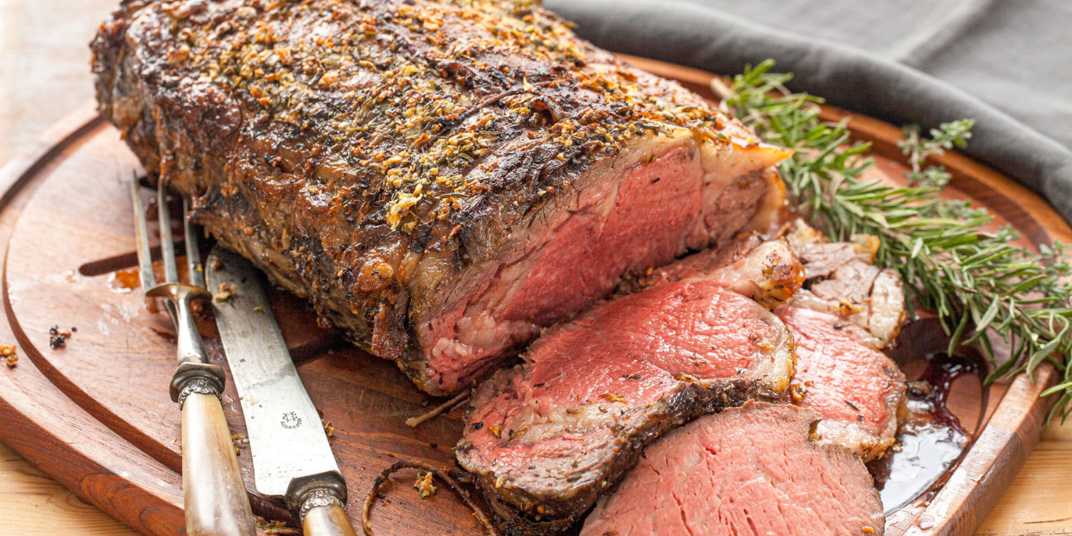 Get Warm and Cozy with This Garlic Herb Butter Prime Rib Recipe