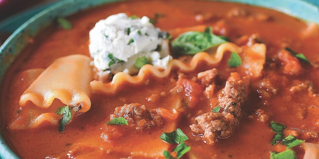 Lasagna Soup Might Be Unusual But It Is Tasty and Easy to Make