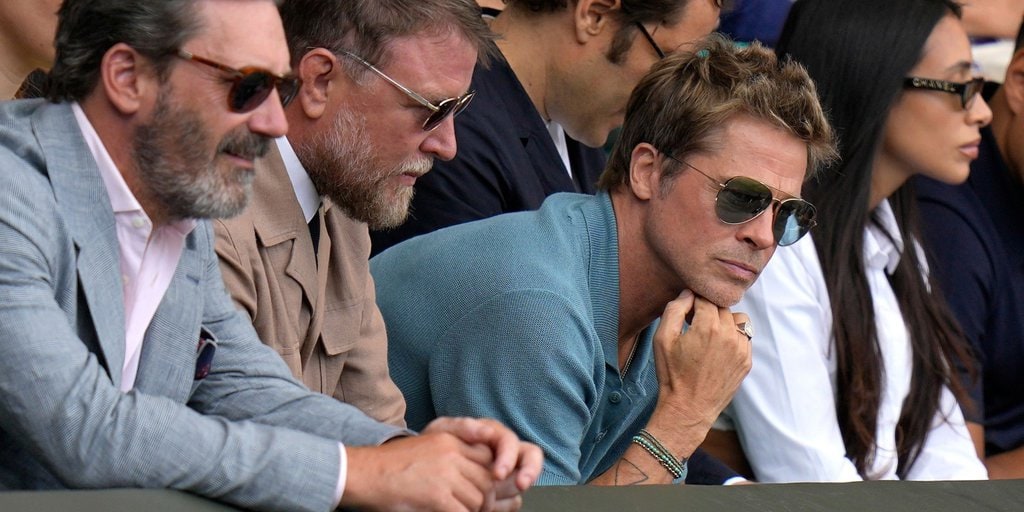 Fans Are Shocked at Brad Pitt’s Age After Photos of Him at Wimbledon Go Viral