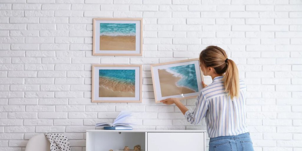 How to Hang Picture Frames on Any Wall